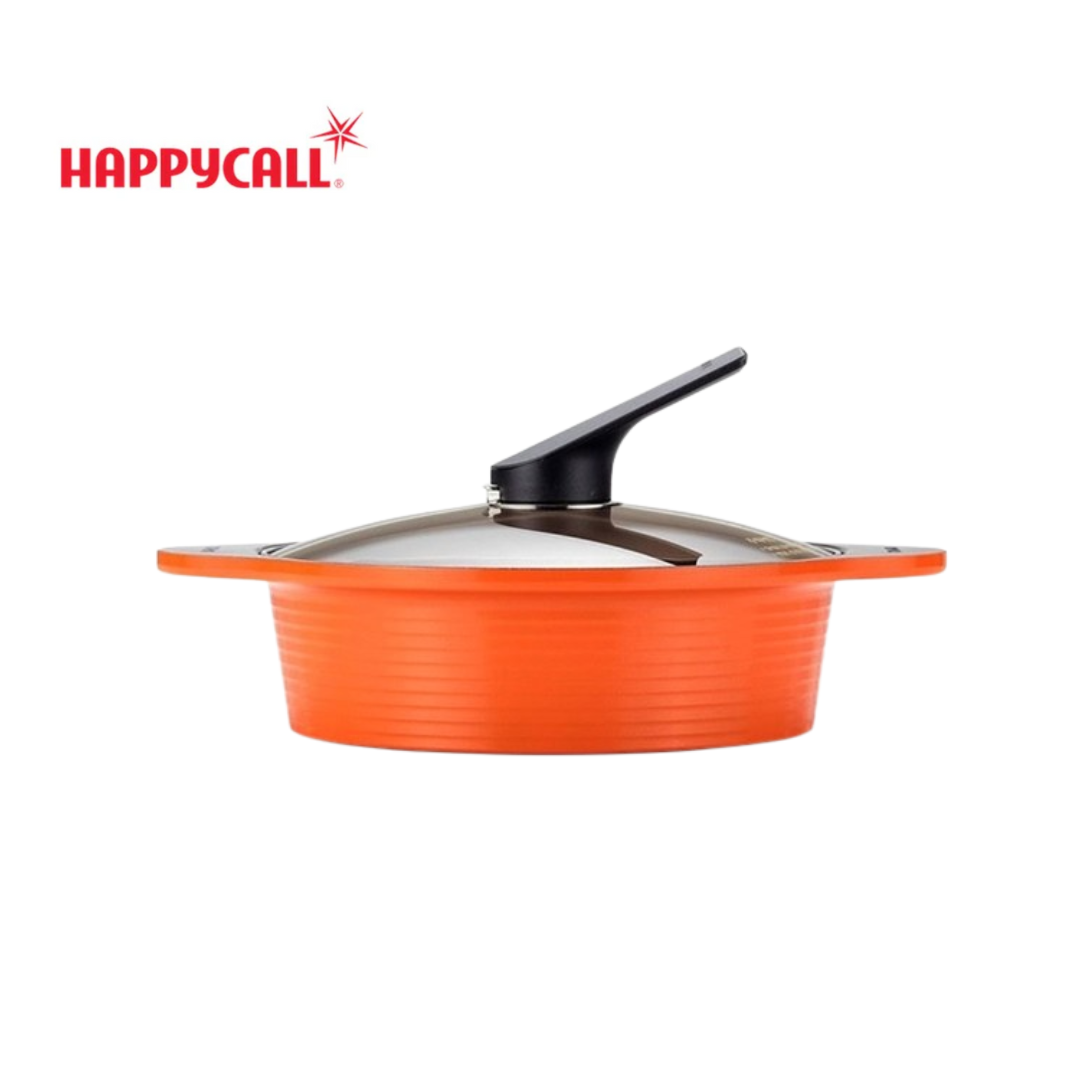 HappyCall Alumite Ceramic Pot 24cm (Orange)