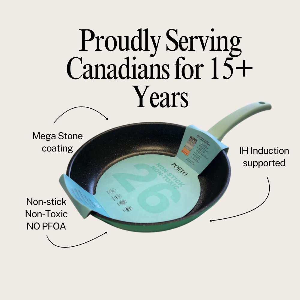 Porto IH Mega Stone Frypan 26cm – Ocean Blue