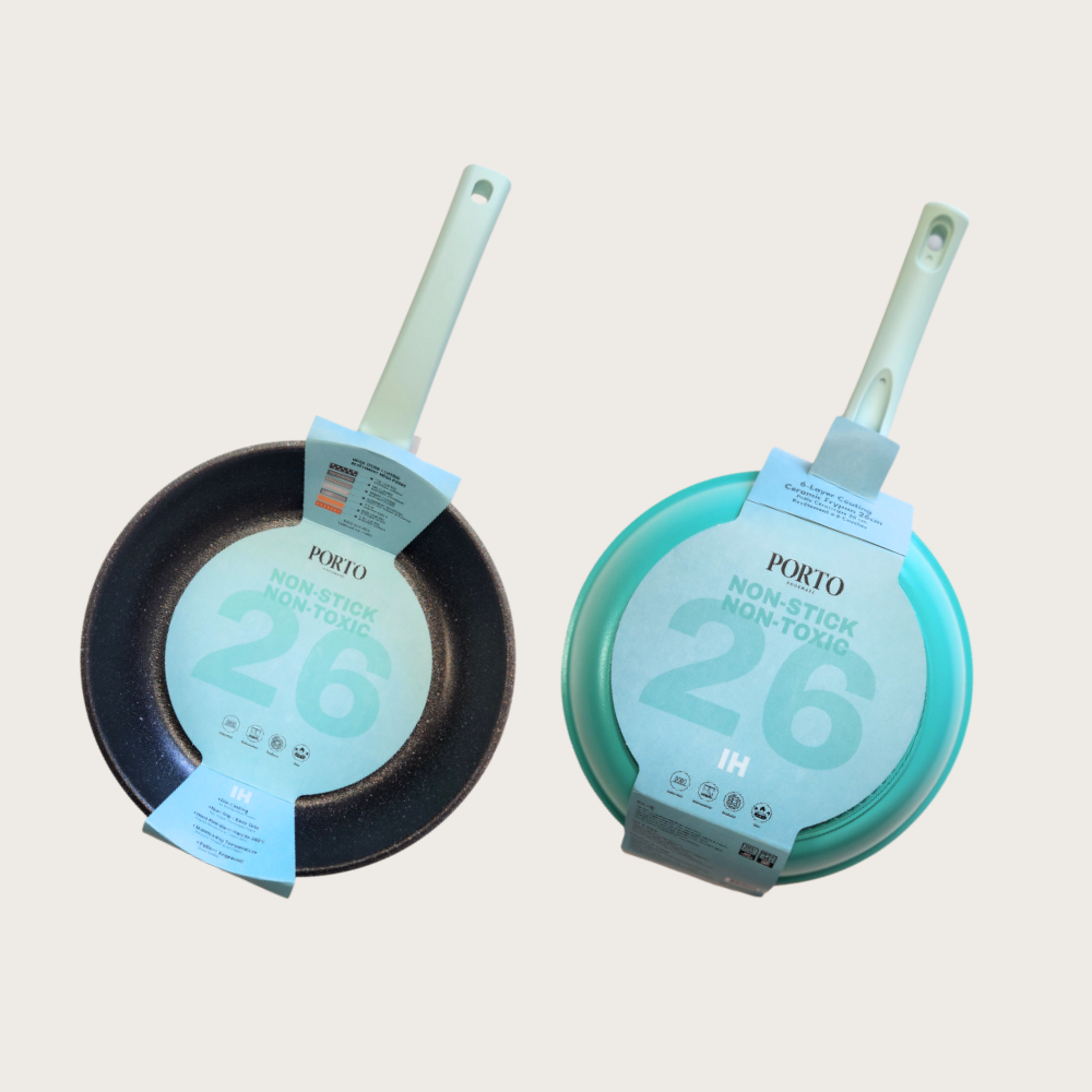 Porto IH Mega Stone Frypan 26cm – Ocean Blue