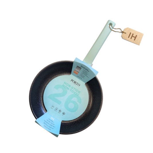 Porto IH Mega Stone Frypan 26cm – Ocean Blue