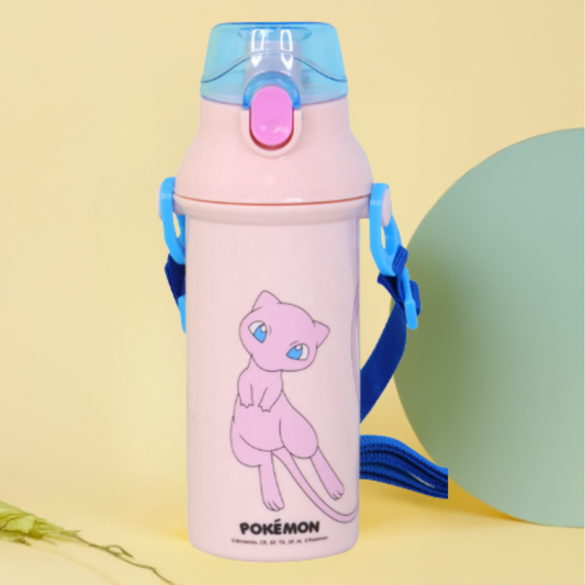 Pokémon Anchor One-Touch Shoulder Strap Water Bottle (Mew) / PK7854