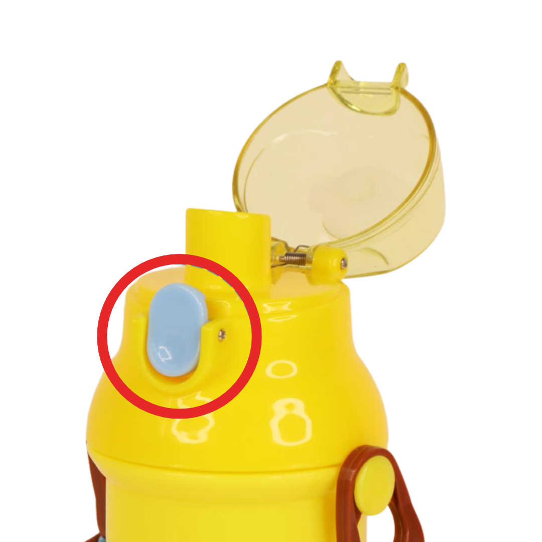 Pokémon Anchor One-Touch Shoulder Strap Water Bottle (Pikachu) / PK7853
