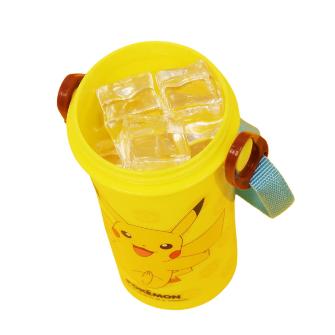 Pokémon Anchor One-Touch Shoulder Strap Water Bottle (Pikachu) / PK7853