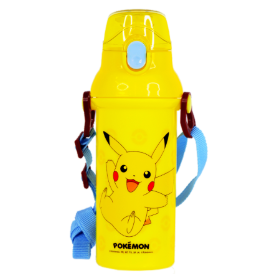 Pokémon Anchor One-Touch Shoulder Strap Water Bottle (Pikachu) / PK7853
