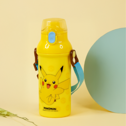 Pokémon Anchor One-Touch Shoulder Strap Water Bottle (Pikachu) / PK7853