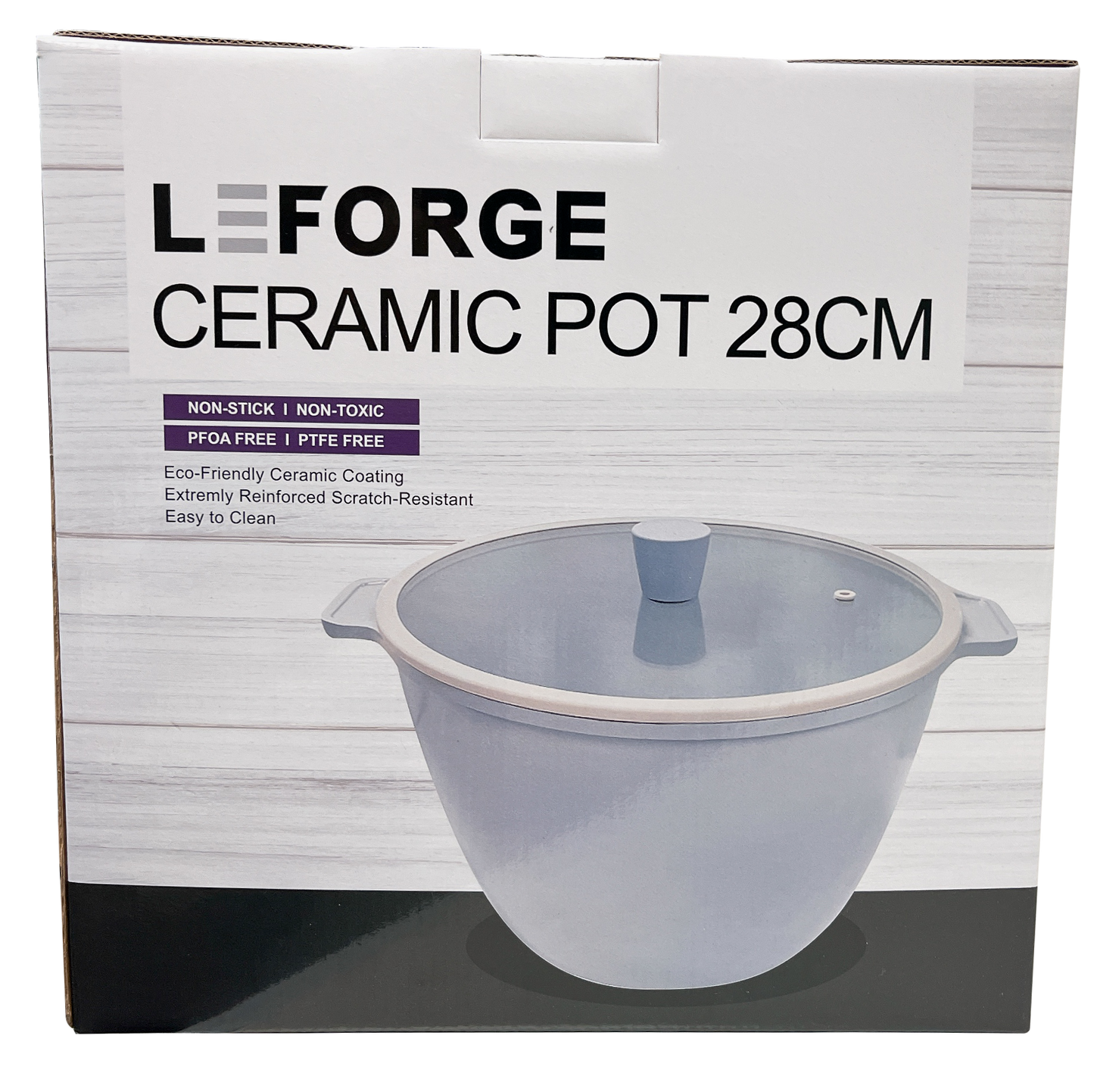 Leforge Crystal Pot 28cm