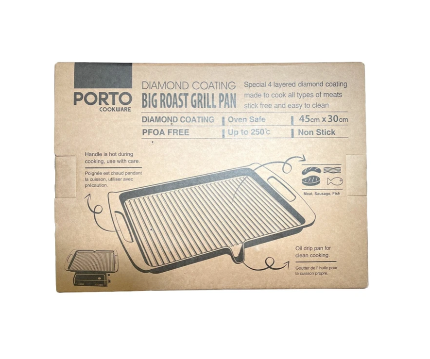 Porto Big Roast Grill Pan