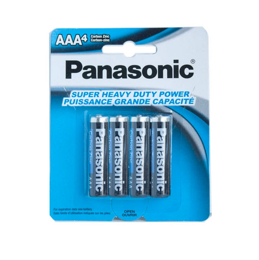 Panasonic 4PK- AAA Super HD Battery
