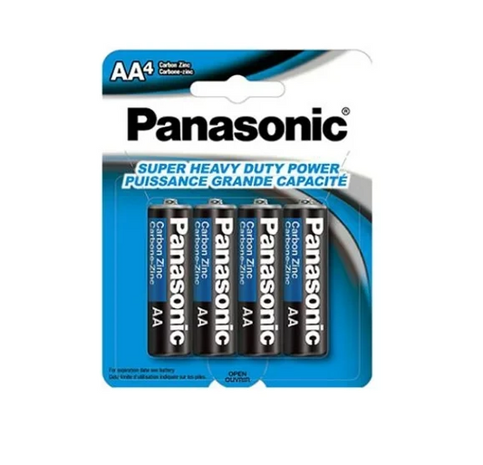 Panasonic 4PK- AA Super HD Battery