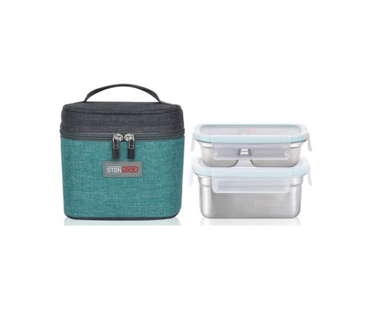 GB Stenlock Rec. Lunch Box w/Bag - M (300ml/540ml)