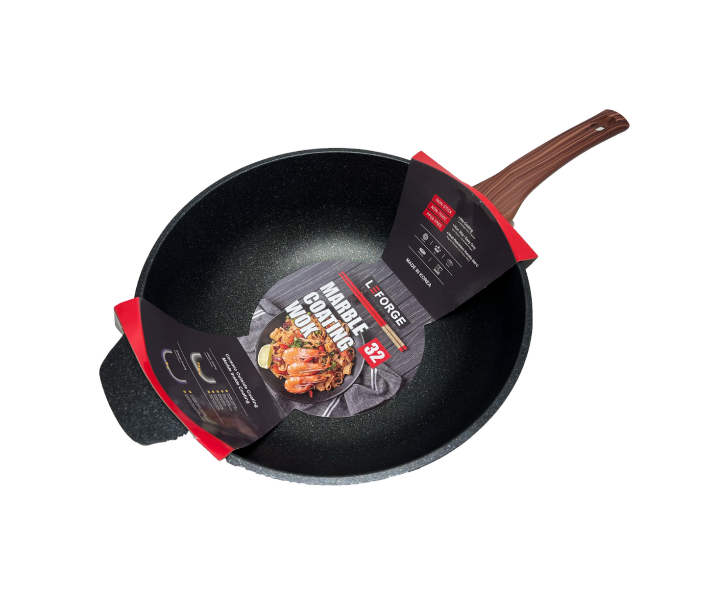 Leforge Wok 32cm (6.9 LITER)