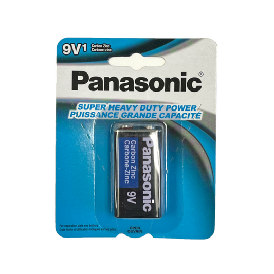 Panasonic 9 Volt Super HD Battery