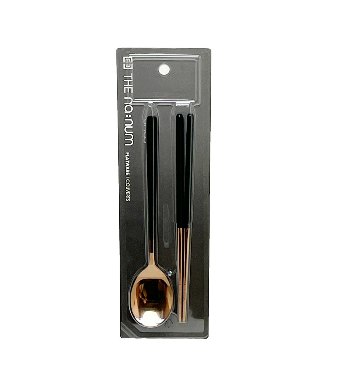 Nanum Premium Black Spoon & Chopsticks Set