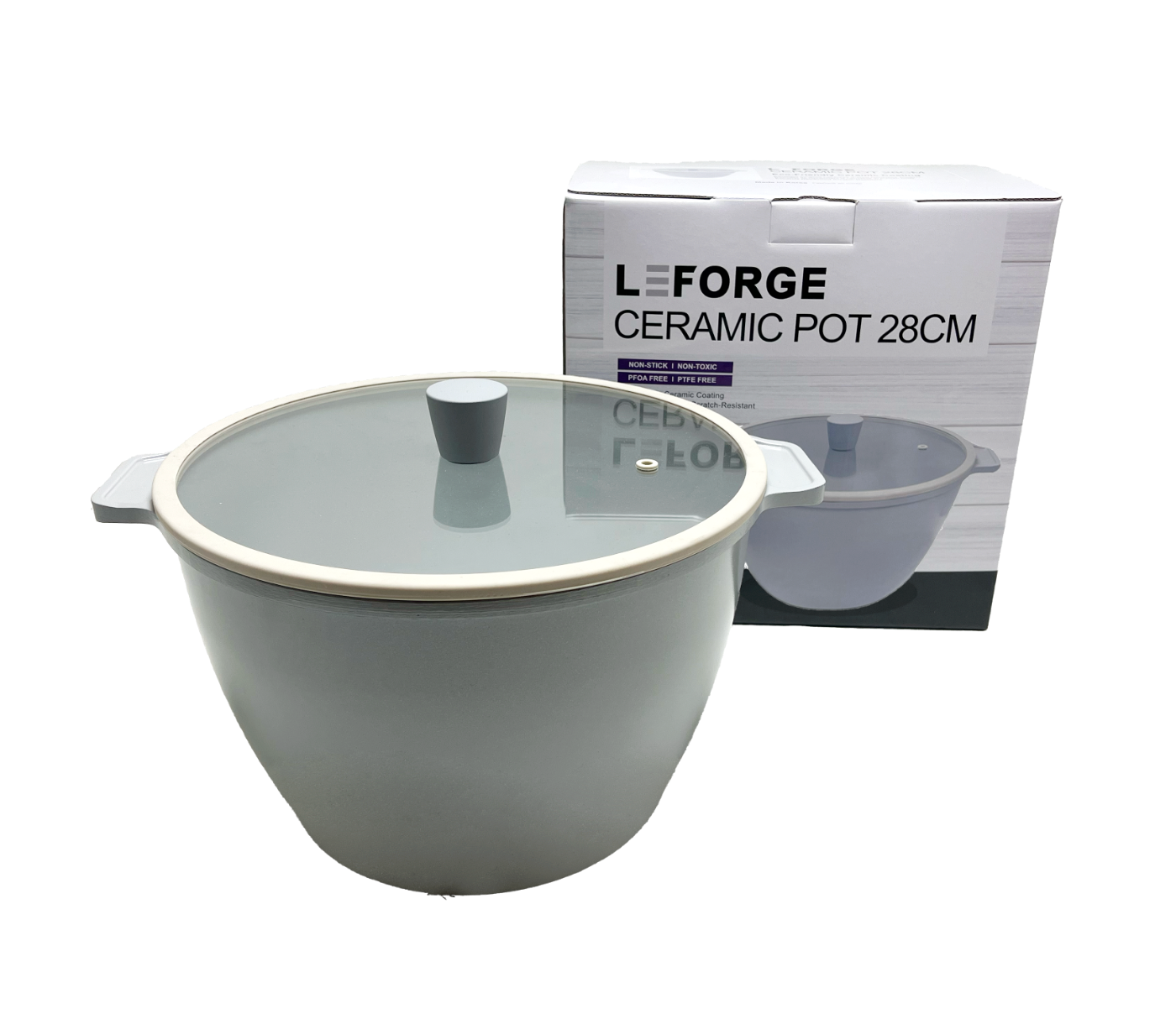 Leforge Crystal Pot 28cm