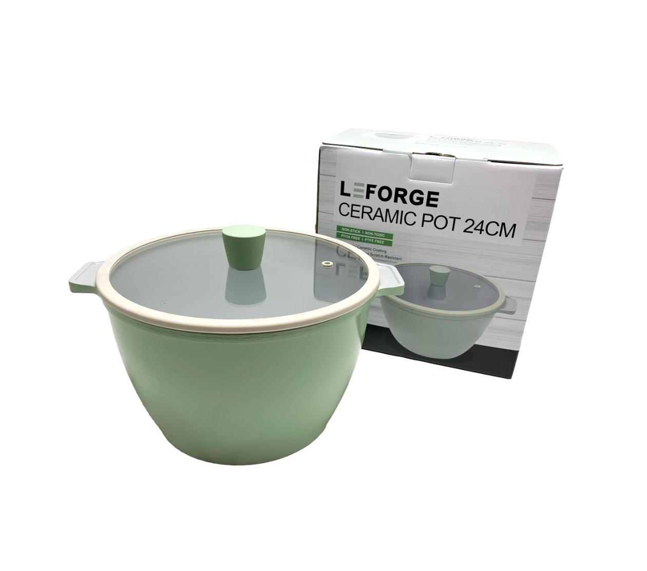 Leforge Crystal Pot 24cm