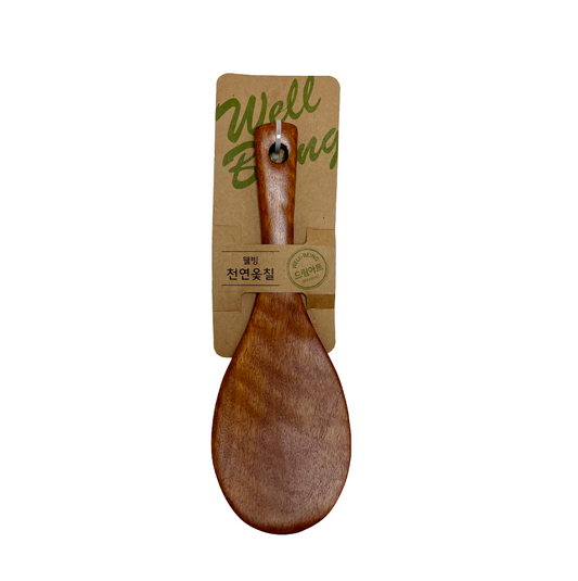 Lacquered Wood Rice Scoop