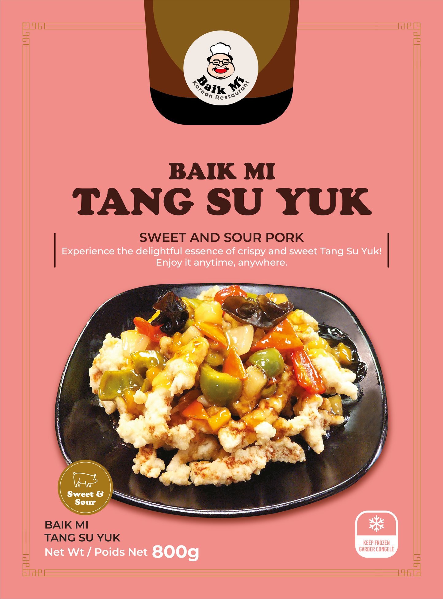 Baik Mi Tang Su Yuk - Sweet And Sour Pork